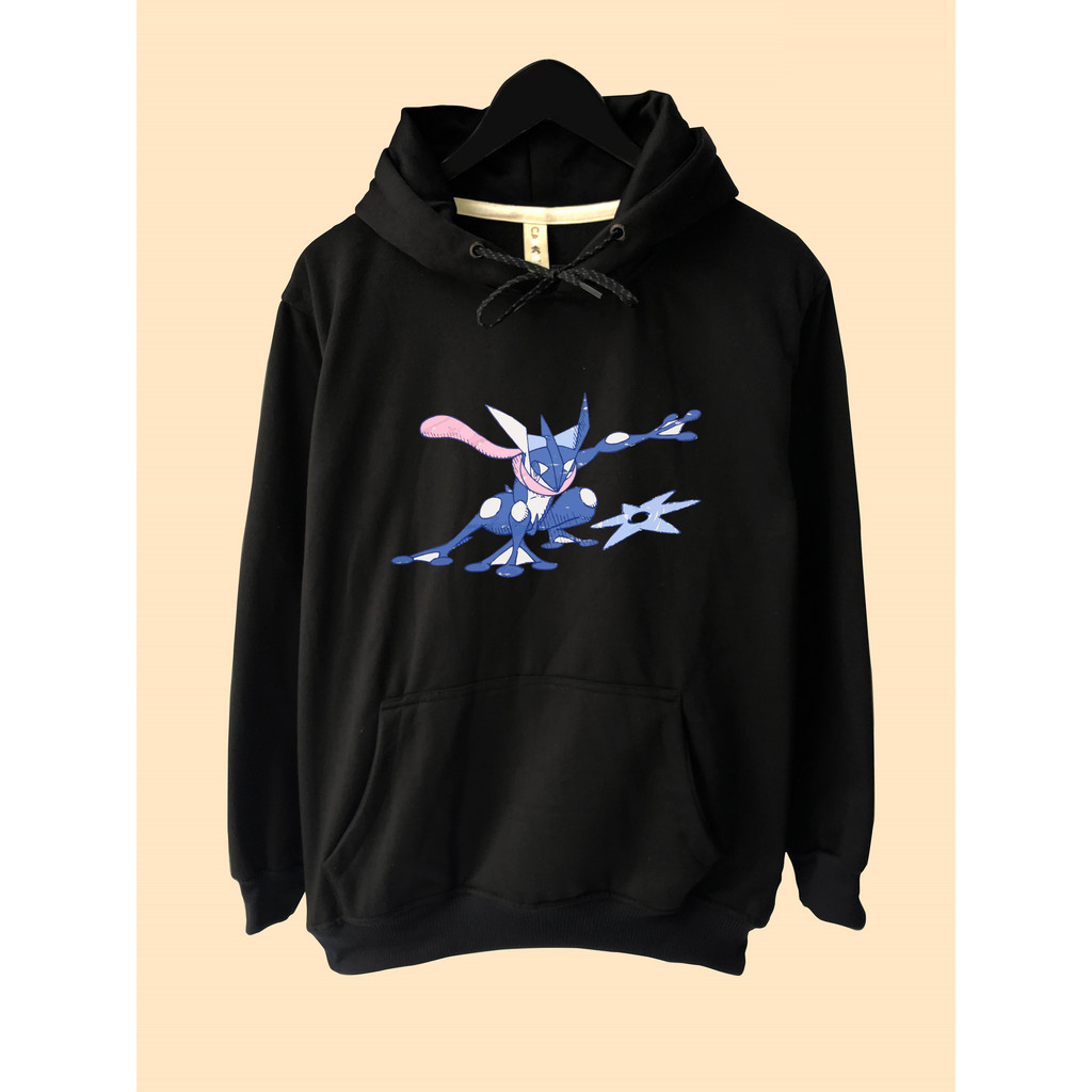 Hoodie Sweater Anime Pokemon Greninja Pokeball element UT