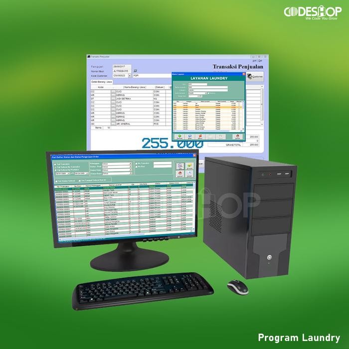 PROGRAM APLIKASI FPOS LAUNDRY SOFTWARE APLIKASI KASIR LAUNDRY F-POS BEST SELLER
