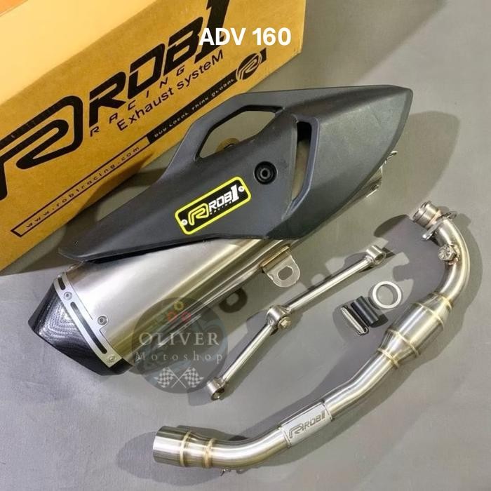 KNALPOT ROB1 ADV160 PCX16O VARIO160 OVAL