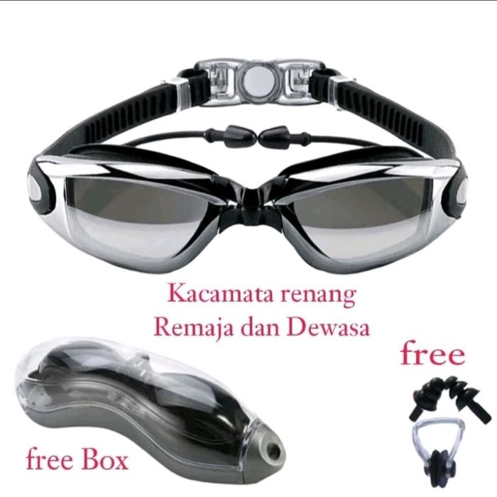 taffSPORT kacamata renang anti Fog UV Protection kacamata renang Remaj