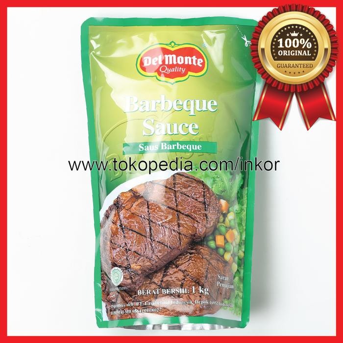 

DEL MONTE SAUS BARBEQUE SAUCE POUCH 1KG New