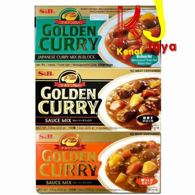 

S&B Japanese Golden Curry 220g New