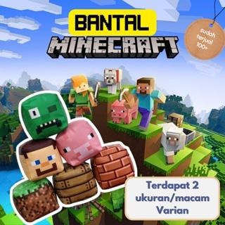 Bantal Minecraft Viral Lucu buat Anak Termurah