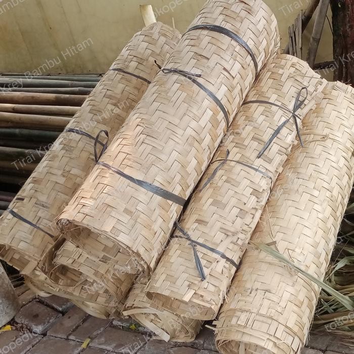 (Allthebest) bilik gedek bambu anyaman kecil