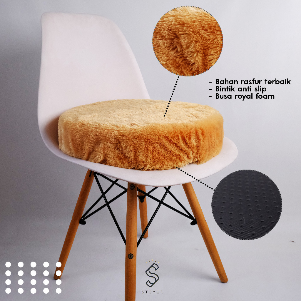 Steyer - Alas Duduk Lesehan SUPER EMPUK Bantal Duduk 50x50 5cm 8cm