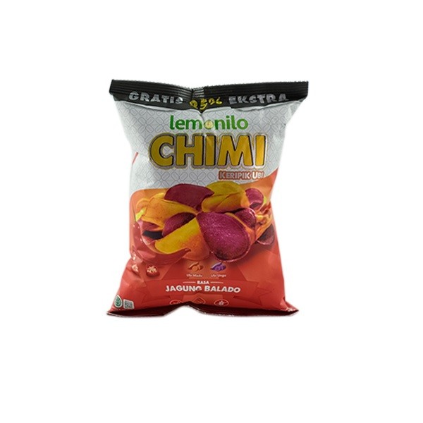 

LEMONILO CHIMI KERIPIK UBI RASA JAGUNG BALADO 40 GR