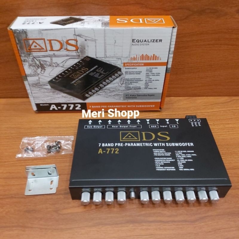 Pream Parametrik ADS 7BAND A 772/ AD 778 Parametrik With Subwoofer