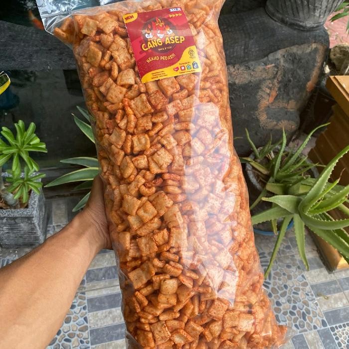 

KERUPUK RAMBAK TAHU MEDAN 1KG-Asep Pedas Snack Makanan Keripik Food Cemilan