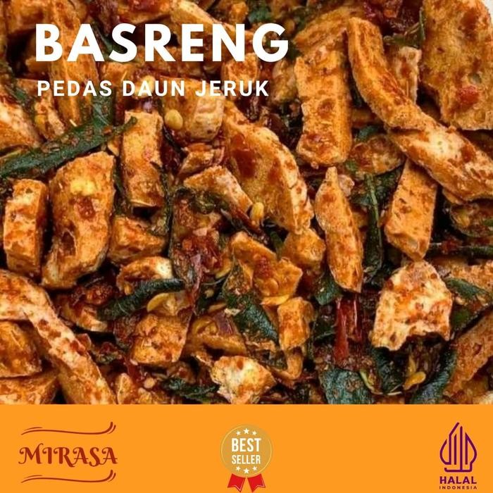 

Basreng Pedas Daun Jeruk 1KG Cemilan Pedas Basreng Viral Khas Mirasa Snack And food Goreng Makanan