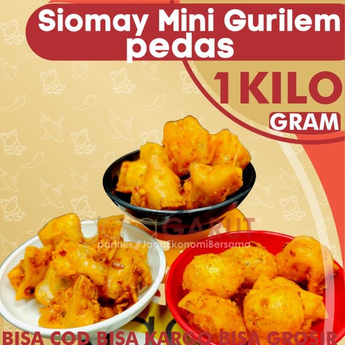 

Cemilan GURILEM PEDAS isi 1Kg Siomay Mini