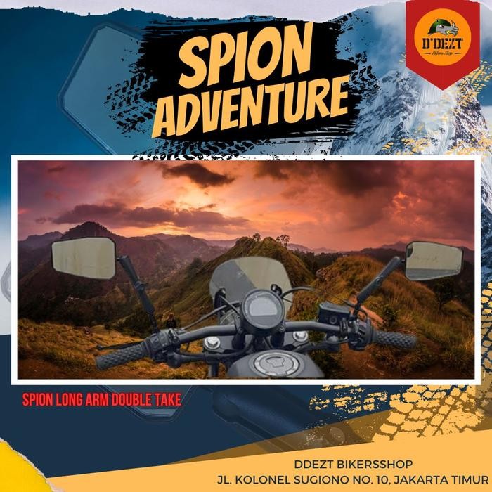 Limited Spion Motor Adventure Long Arm Doubletake Touring Versys Ktm Bmw