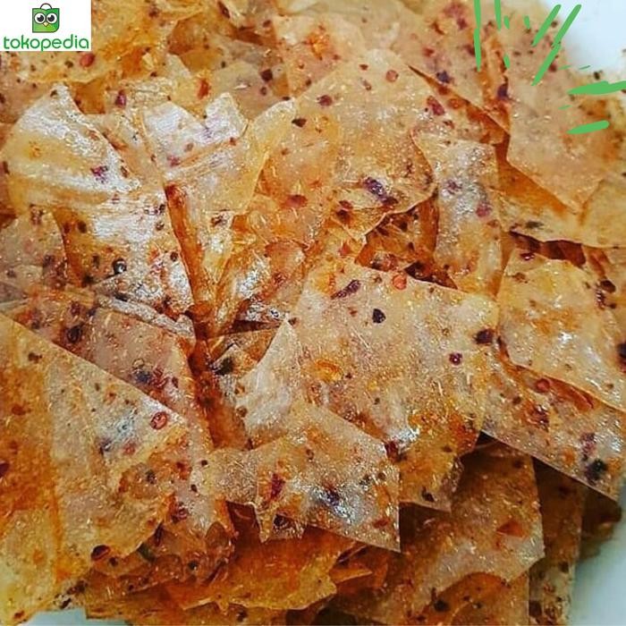 

keripik kaca 1kg kripik kiripik kaca kripca pedas asin gurih cemilan