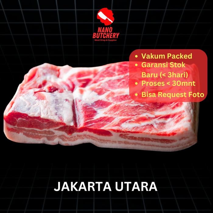 

Samcan IMPORT Pork Belly PREUM Kwalitas TOP 5 Lapis - Ukuran 1kg