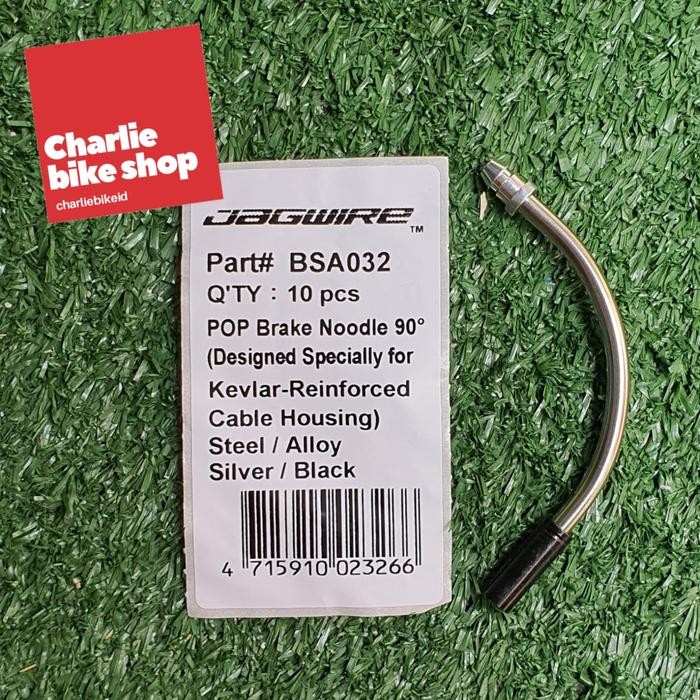 Pipa V-Brake Jagwire Noodles Cable Guide 90 Derajat Alumunium Bsa032 #Gratisongkir