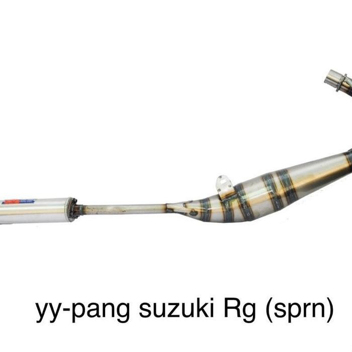 KNALPOT YY PANG SUZUKI RG/SATRIA 2TAK (SPRN) - ORIGINAL MALAYSIA KUALITAS TERBAIK