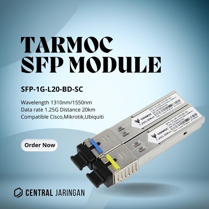 Terhemat Tarmoc Sfp-1G-L20-Bd-Sc Sfp 1G Bidi 20Km Sfp 1G 20Km Single Mode