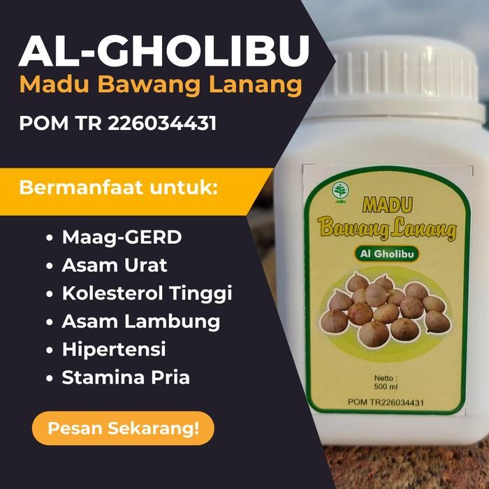

Al-Gholibu Madu Bawang Lanang Tunggal 500 Gram