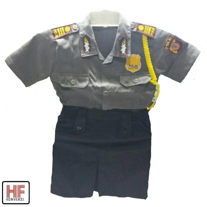 Baju Profesi Anak Polwan / Baju Polwan Anak Murah