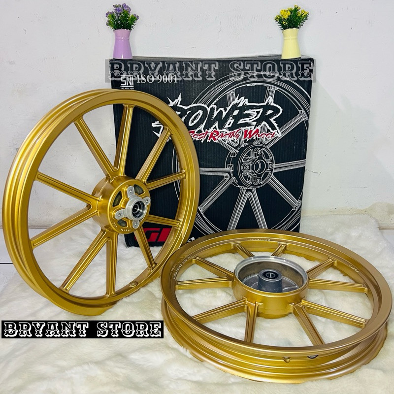 VELG RACING POWER GP DRAG 1 WHEEL MODEL CHEMCO RX KING NINJA R RR SS JUPITER Z MX OLD FIZR VEGA ZR