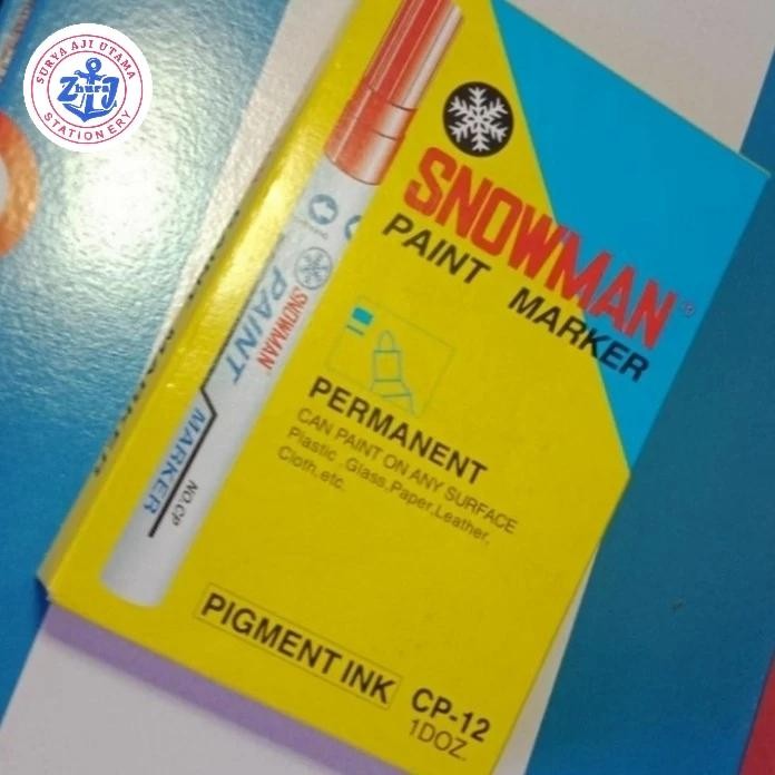

Victory - Spidol Snowman Paint Marker Harga 1 Pack Isi 12 Pcs