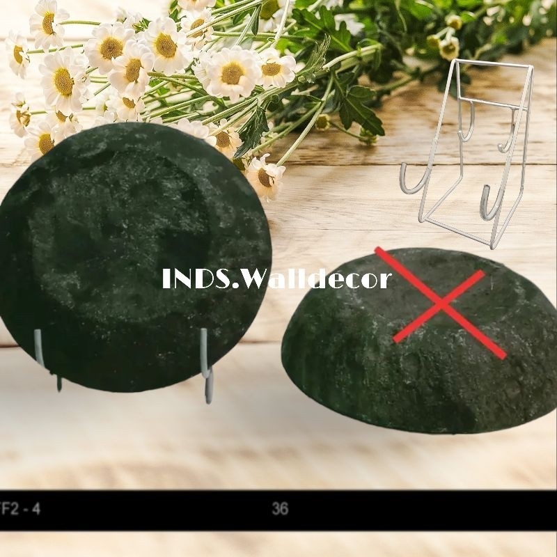 Eleganterra Stand Penyangga Cobek Batu Dudukan Cobek Dan Ulekan Tatakan Cobek Dan Ulekan Batu