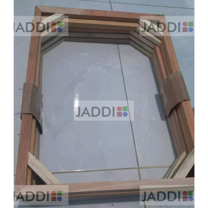Eleganterra Jaddi Spanram Kayu 40X60 / 60X40 Cm Bingkai Dalam Kayu Frame Kanvas Melukis Lukisan