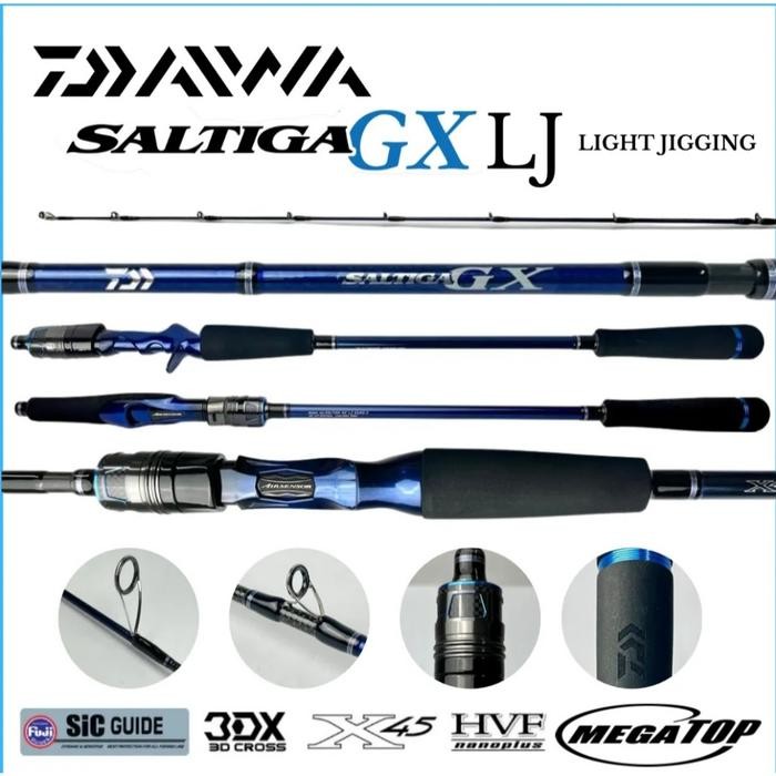 Sale Terbatas Daiwa Saltiga Gx Lj Light Jigging Rod 2023 Joran Pancing Aman