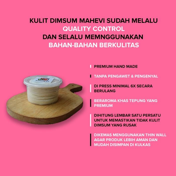 

JTTOP" KULIT DIMSUM / GYOZA / DUMPLING PREMIUM HAND MADE 100% HALAL ISI 75