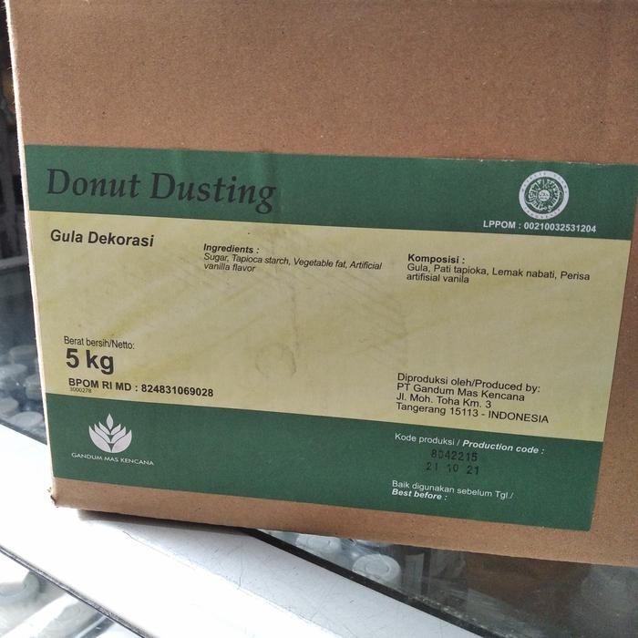 

JTTOP" DUSTING DONUT (GULA DONAT) REPACK 1KG