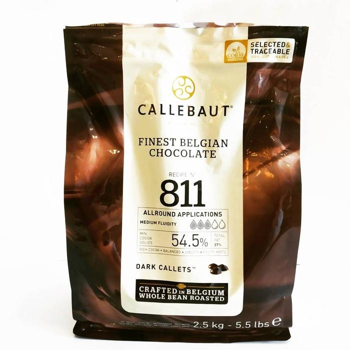 

JTTOP" CALLEBAUT 811 DARK CHOCOLATE