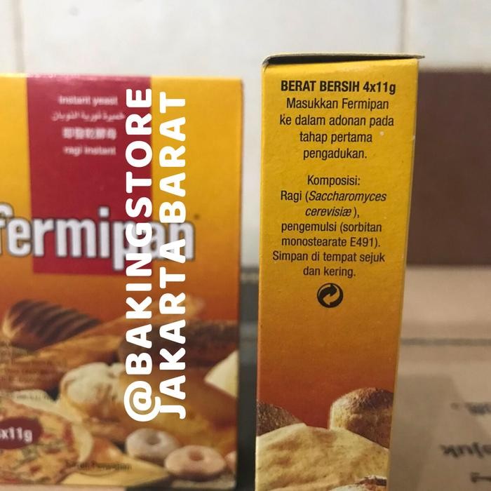 

JTTOP" FERMIPAN RAGI INSTANT KERING 4 X 11GR