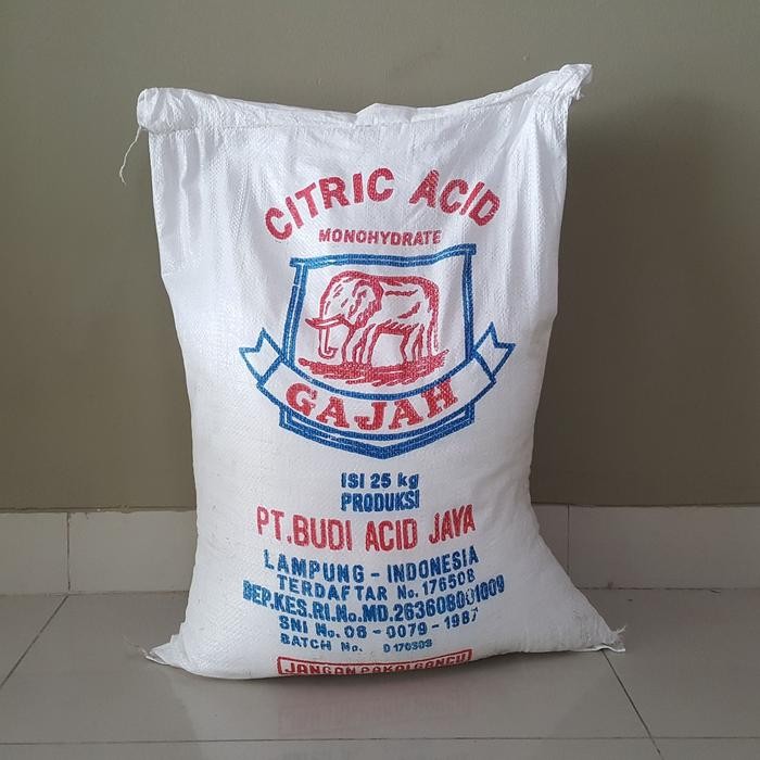

JTTOP" CITRIC ACID / CITRUN CAP GAJAH 500GR (REPACK)