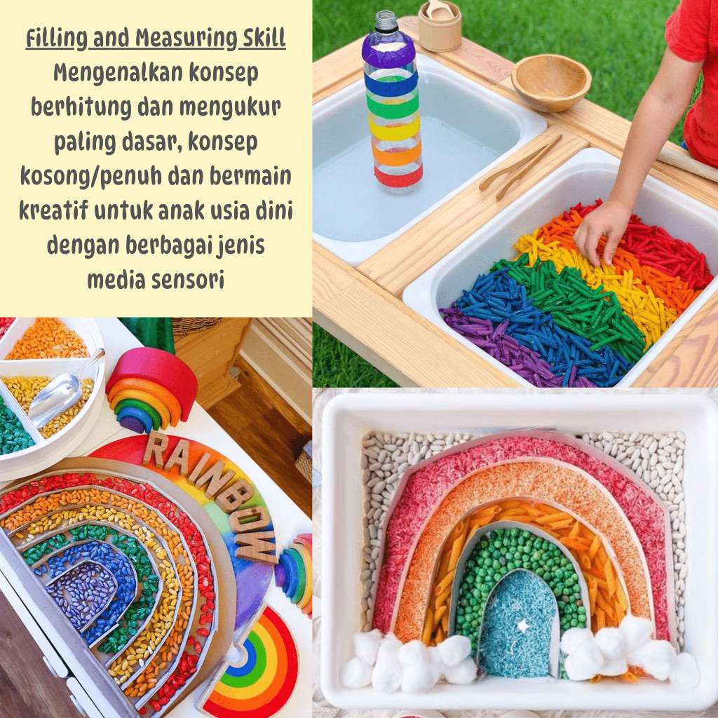 

Mamam_Asoy Hope - Rainbow Pasta Coloured Pasta Warna Warni Pasta Mainan Anak Makaroni Warna Pasta