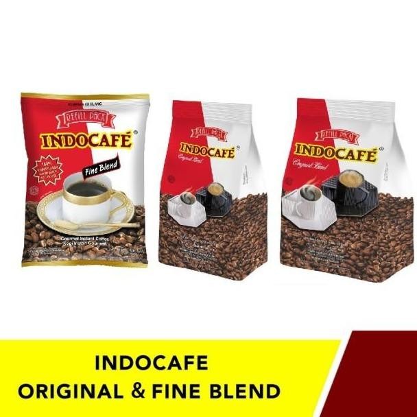 

INDOCAFE Original Blend REFILL fine blend Black Coffee all varian