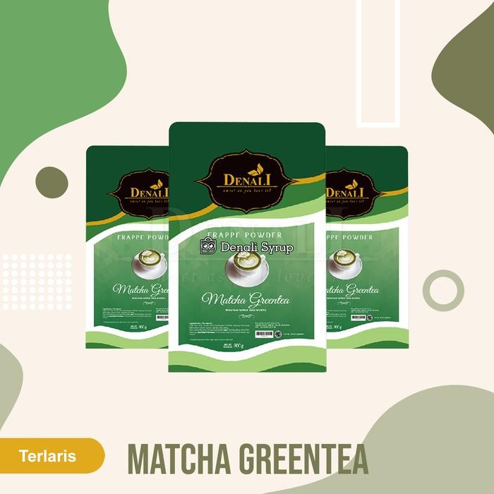 

Denali Powder Matcha Greentea 800 gr Bubuk Minuman Matcha Green Tea