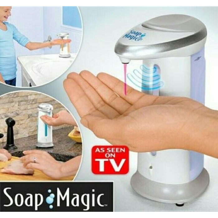 Magic Soap Dispenser - Dispenser Sabun Otomatis - Dispenser Sabun