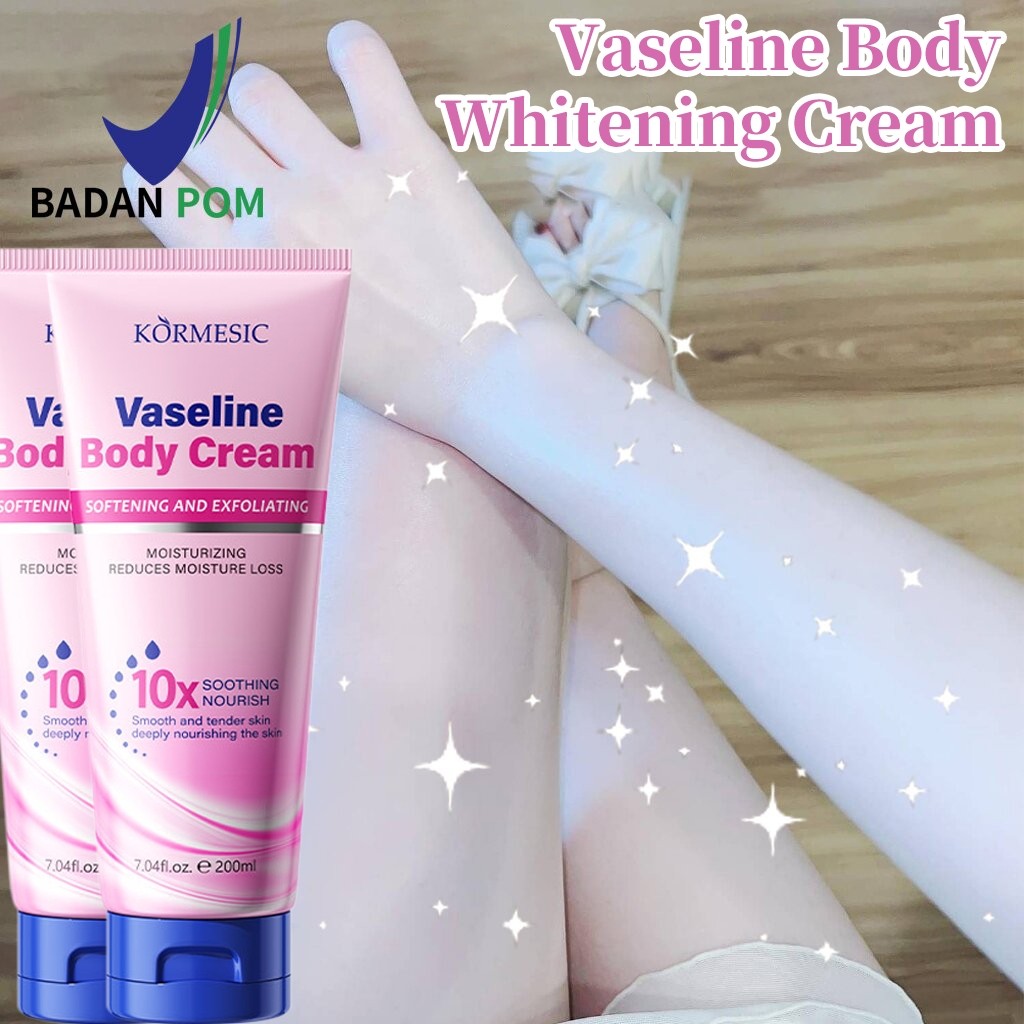 Vaseline Body Lotion 200ML Pemutih Badan Hand Body Pemutih VASELINE Healthy 10X Bright Extra