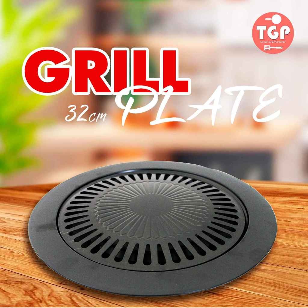 Grill Pan Lebaran Idhul Adha 2025 Pemanggang Anti Lengket Tanpa Minyak Wajan Pan Grill Anti Lengket 