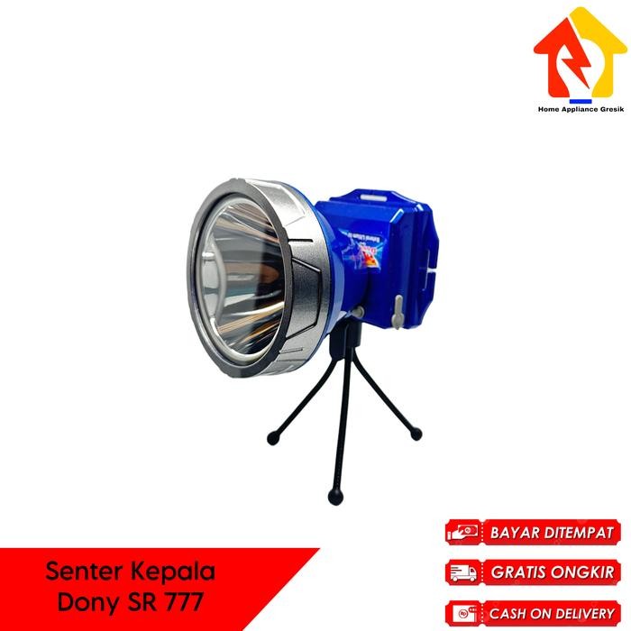 Senter Kepala Dony SR 777 Super Terang / Dony Senter Kepala SR777 (50W