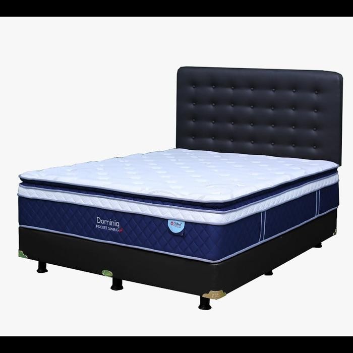 KASUR CENTRAL DOMINIQ UK 160 CM SPRING BED CENTRAL DOMINIQ TERLARIS