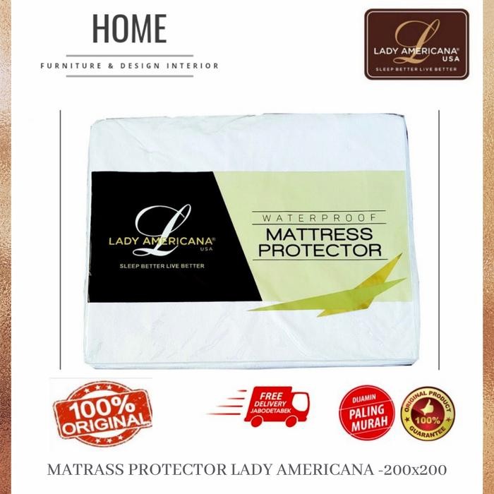 Matrass protector waterproof lady americana 200x200