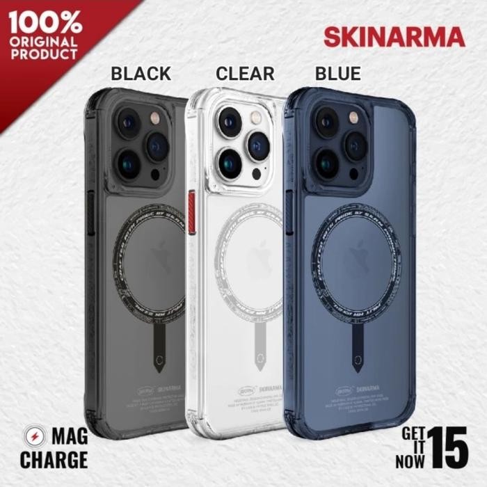 Case Iphone 15 / Plus / Pro / Pro Max - Skinarma Saido Magsafe