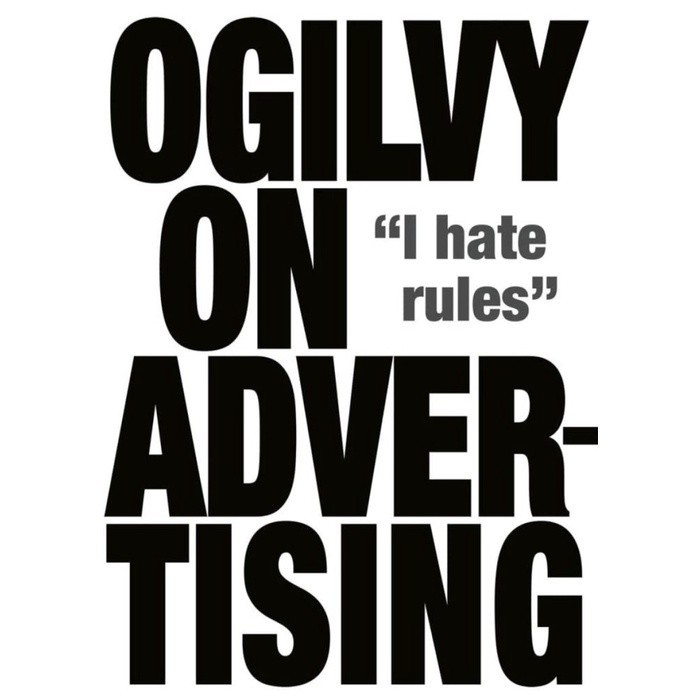 

New Release_Eng/Indo_Ogilvy on Advertising - I Hate Rules