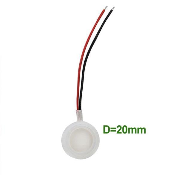 Terlaris Ultrasonic Atomizing Transducer Mist Maker Ceramic Humidifier D=20Mm
