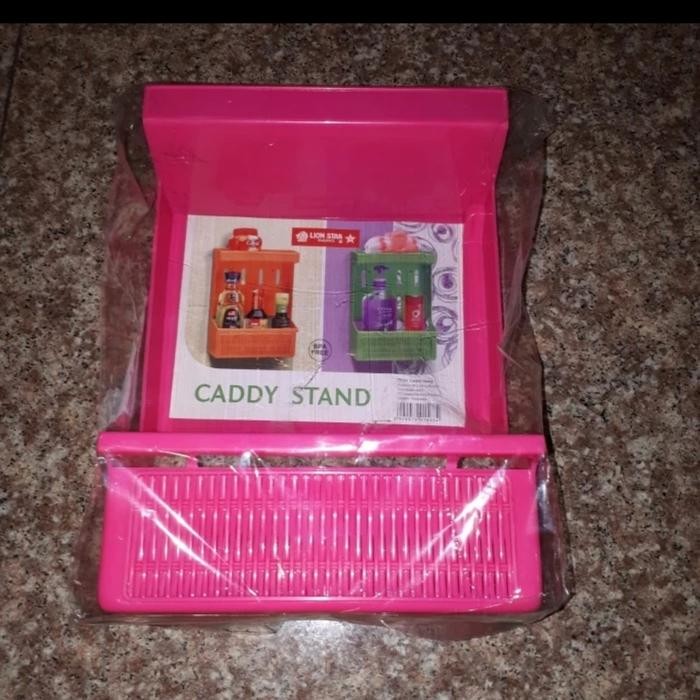 Terlaris Rak Shampoo Plastik / Caddy Stand Lion Star