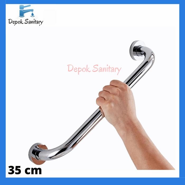 Terlaris Grab Bar Kamar Mandi Pegangan Kamar Mandi Stainless/ Grab Bar 35Cm