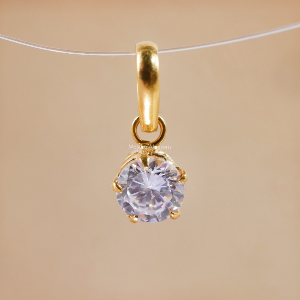 Masdja Liontin Emas Muda Mewah Dapat Nota Emas