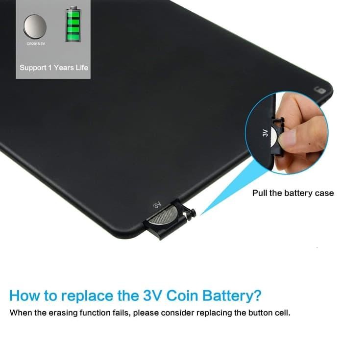 

Bricks - Writing Tablet Digital Lcd 10Inch Papan Tulis Hapus