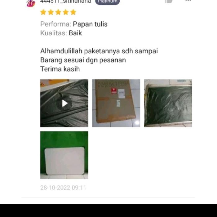 

Bricks - Papan Tulis White Board Gantung 60X80 Cm.