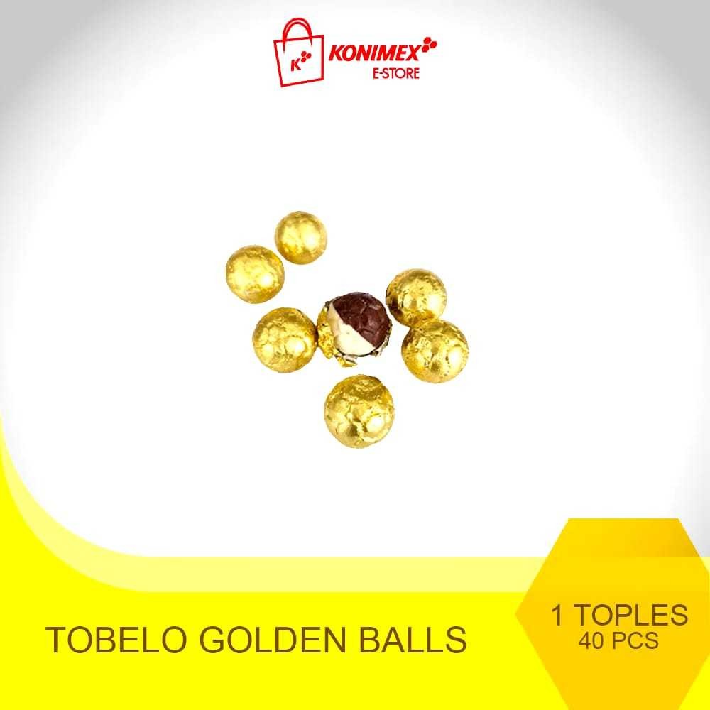 

Andrianbijaksana Tobelo Golden Ball Cokelat 200 Gr Isi 40 Pcs